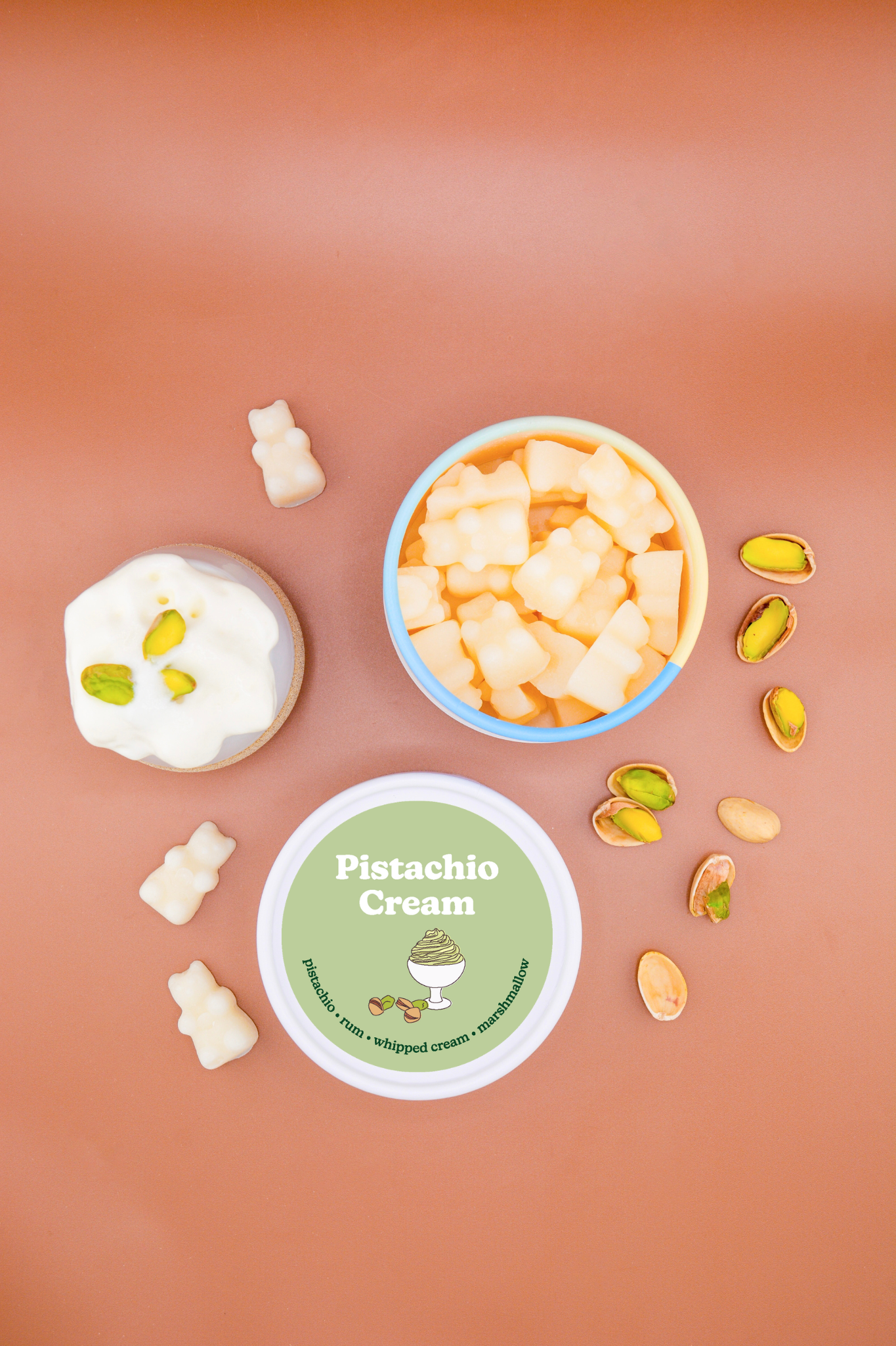Pistachio Cream Wax Melts - 3.6 oz Eco Tin