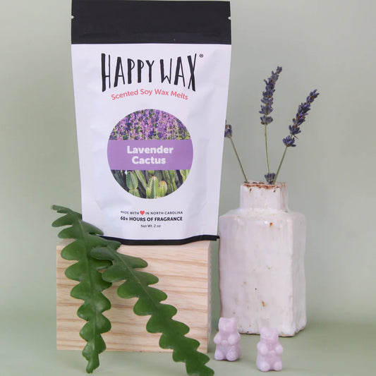 Lavender Cactus Wax Melts - 2oz Sample Pouch