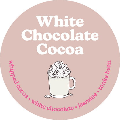 White Chocolate Cocoa Wax Melts Eco Tin 3.6oz
